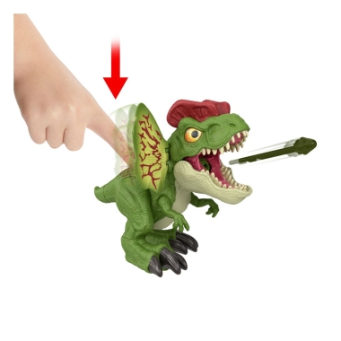 Jurassic World Uncaged Figurina articulata Fierce Launchin' Dilophosaurus 20 cm