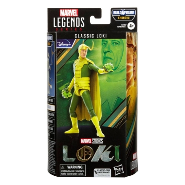 Loki Marvel Legends Khonshu BAF: Figurina articulata Classic Loki 15 cm