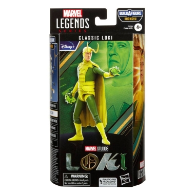 Marvel Legends Marvel Studios Loki Figurina articulata Classic Loki (Khonshu BAF) 15 cm