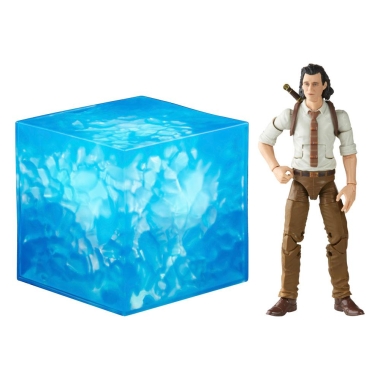 Marvel Legends Accesoriu electronic Tesseract si figurina articulata Loki 15 cm