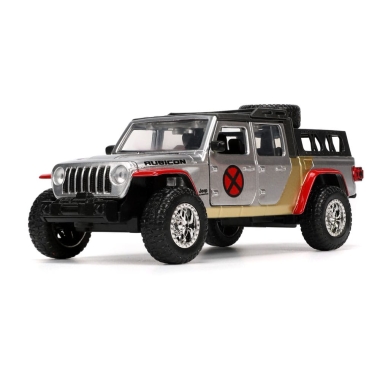 Marvel Diecast Models 1/32 X-Men Jeep Gladiator Display (6)