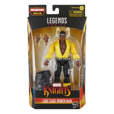 Marvel Knights Marvel Legends Figurina articulata Luke Cage Power Man (BAF: Mindless One) 15 cm
