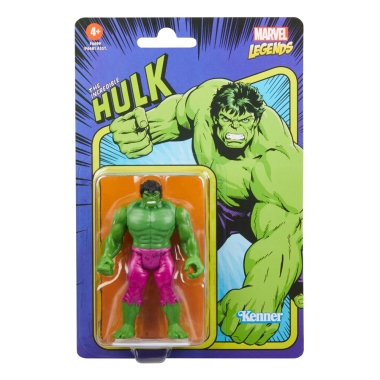 Marvel Legends Retro Collection Figurina articulata The Incredible Hulk 10 cm