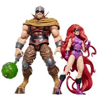 Marvel Legends Series Inhumans Set 2 figurine articulate Medusa & Gorgon 15 cm