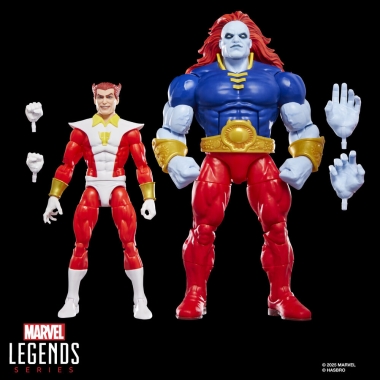 Marvel Legends Series Set 2 figurine Starfox & Champion of the Universe 15cm