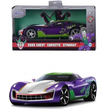 Masinuta metalica Joker 2009 Chevy Corvette Stingray, scara 1:32