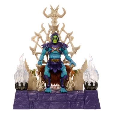 Masters of the Universe: New Eternia Masterverse Figurina Skeletor & Throne 18 cm