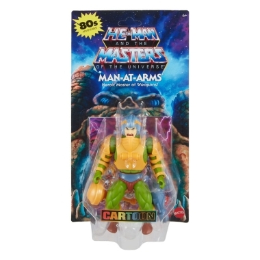 Masters of the Universe Origins Cartoon Collection: Figurina articulata Man-At-Arms 14 cm