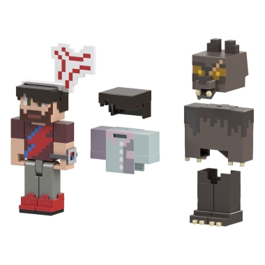 Minecraft Creator Series Figurine articulate Expansion Pack Rugarou & Anger Vein 8 cm