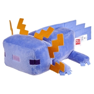 Minecraft Jucarie de plus Blue Axolotl 20 cm