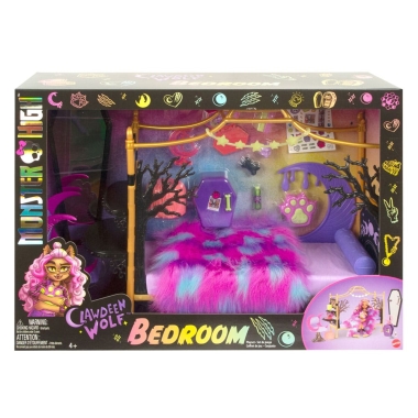 Monster High Playset Clawdeen Wolf Bedroom