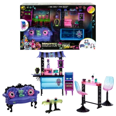 Monster High Playset The Coffin Bean Café Lounge