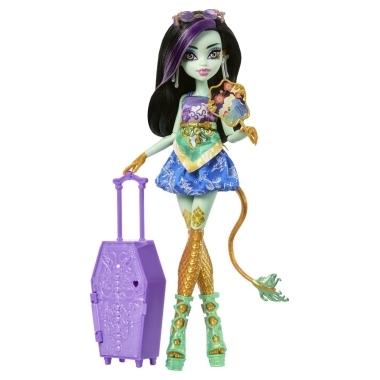 Monster High Skulltimate Secrets Doll Destination: Gore-geous Oasis - Papusa Jinafire Long