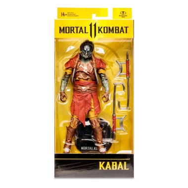Mortal Kombat Figurina articulata Kabal (Rapid Red) 18 cm