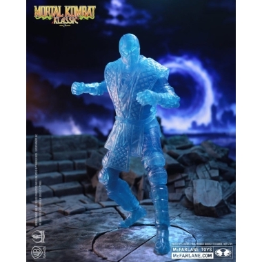 Mortal Kombat Klassic Figurina articulata Sub-Zero (Ice Clone) 18 cm