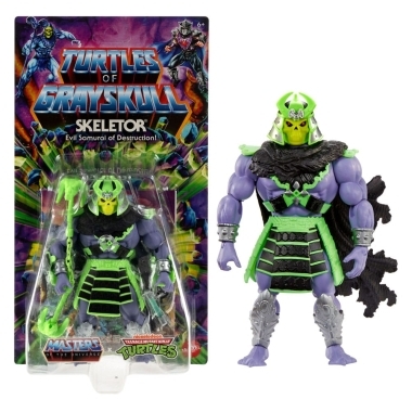 MOTU x TMNT: Turtles of Grayskull Figurina articulata Skeletor 14 cm