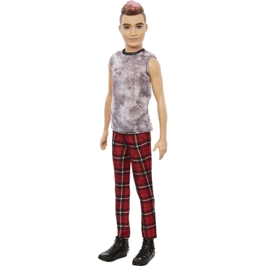 Papusa Baiat Fashionistas cu tinuta punk