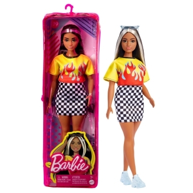 Barbie Fashionistas bruneta cu suvite blonde