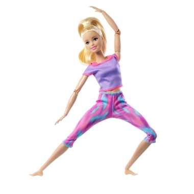Papusa Barbie made to move blonda