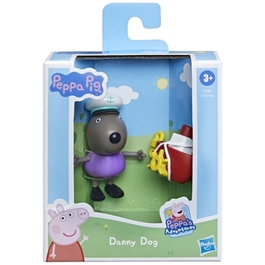 Peppa Pig figurina prietenii amuzanti catelul Danny 7cm