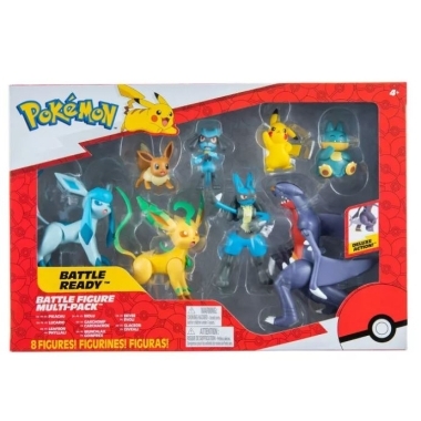 Pokemon Battle set 8 mini figurine 5-11 cm
