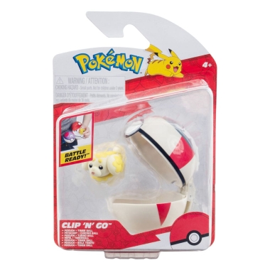 Pokemon Clip'n'Go Poké Balls Fidough & Timer Ball