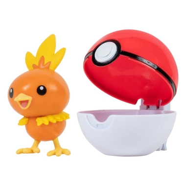 Pokemon Clip'n'Go Poke Balls Torchic & Poke Ball 5 cm