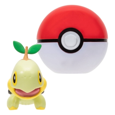 Pokemon Clip'n'Go Poke Balls Turtwig & Poke Ball