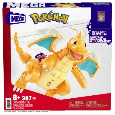 Pokemon Mega Construx Construction Set Dragonite 18 cm (387 piese)