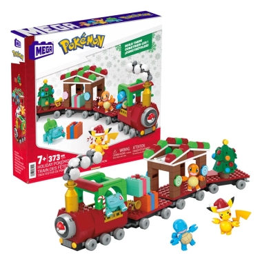 Pokemon Mega Construx Set constructie Holiday Pokemon Train