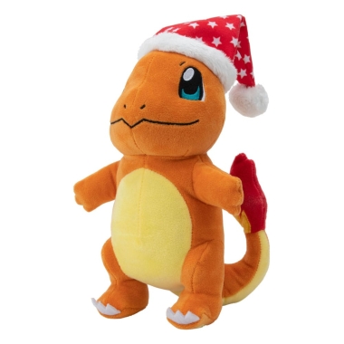 Pokemon Jucarie de plus Charmander (tinuta Craciun ) 20 cm