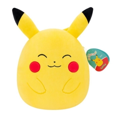 Squishmallows Pokemon Jucarie de plus Happy Pikachu 25 cm