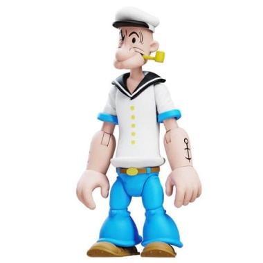 Popeye Figurina articulata Popeye 1st Appearance White Shirt (Wave 03)