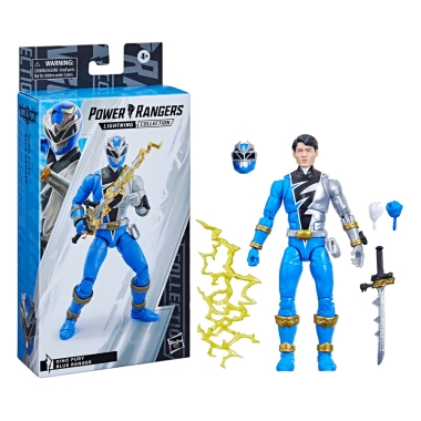 Power Rangers Lightning Collection 2022 Figurina articulata Dino Fury Blue Ranger 15 cm