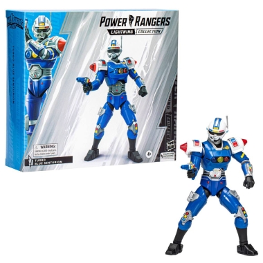 Power Rangers Lightning Collection Figurina articulata Turbo Blue Centurion 15 cm