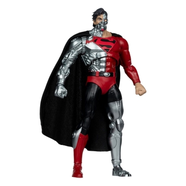 Revenge of the Green Lanterns DC Multiverse Figurina articulata Cyborg Superman (Gold Label) 18 cm