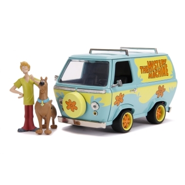 Scooby Doo Mystery van set cu igurine Scooby Doo si Shaggy