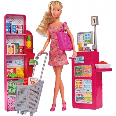 Set Steffi Love - papusa la supermarket