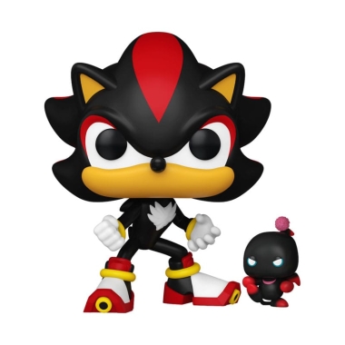 Sonic The Hedgehog POP & Buddy! Figurina vinil Shadow w/DChao 9 cm 