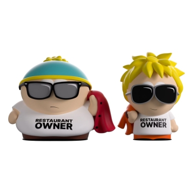 South Park Set 2 figurine vinil Restaurant Owners 10 cm         
