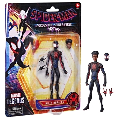 Spider-Man: Across the Spider-Verse Marvel Legends Figurina articulata Miles Morales 15 cm