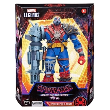 Spider-Man: Across the Spider-Verse Marvel Legends Deluxe Figurina articulata Cyborg Spider-Woman 15 cm