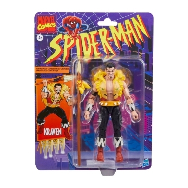 Spider-Man Comics Marvel Legends Figurina articulata Kraven 15 cm