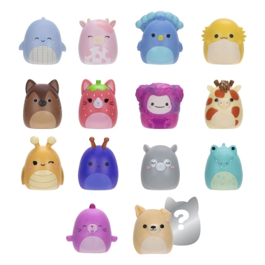 Squishmallows Set de 14 minifigurine Squish-a-longs Seria 2 2,5 cm 