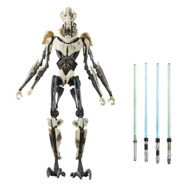 Star Wars: Battlefront II Black Series Gaming Greats Figurina articulata General Grievous (Battle Damaged) 15 cm