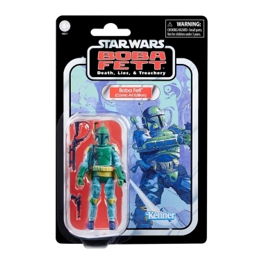 Star Wars: Boba Fett - Death, Lies & Treachery Vintage Collection Figurina articulata Boba Fett (Comic Art Edition) 10 cm