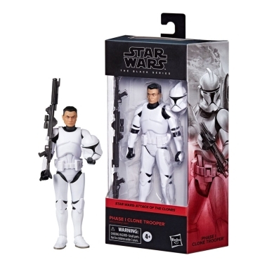 Star Wars Episode II Black Series Figurina articulata Phase I Clone Trooper 15 cm