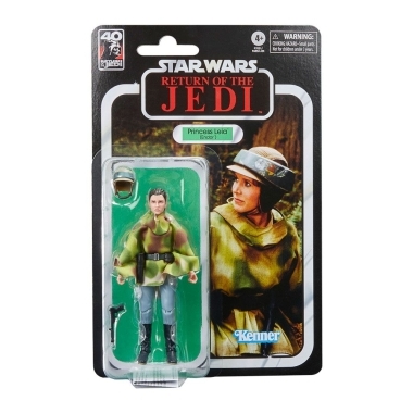 Star Wars Episode VI 40th Anniversary Black Series Figurina articulata Princess Leia (Endor) 15 cm