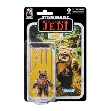 Star Wars Episode VI 40th Anniversary Black Series Figurina articulata Wicket 15 cm