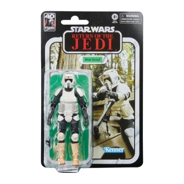 Star Wars Episode VI 40th Anniversary Black Series Figurina articulata Biker Scout 15 cm